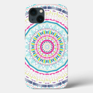 colourful mandala iPhone 13 case