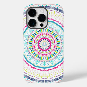 colourful mandala Case-Mate iPhone 14 pro case