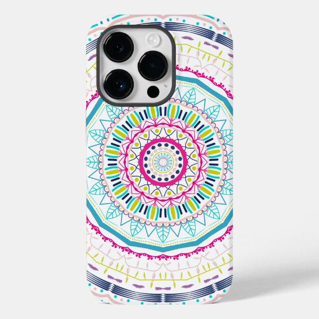 colourful mandala Case-Mate iPhone case (Back)