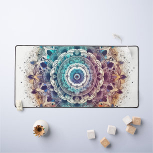 Colourful Mandala Desk Mat
