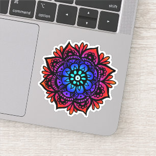 Colourful Mandala Flower