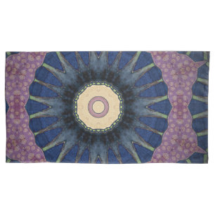 Colourful Mandala-Inspired Pillowcase