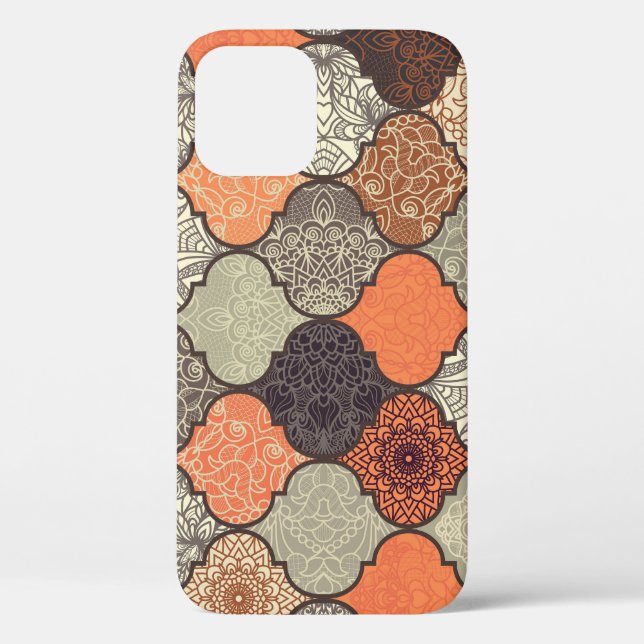 Colourful Mandala: Islamic Patchwork Seamless. Case-Mate iPhone Case (Back)