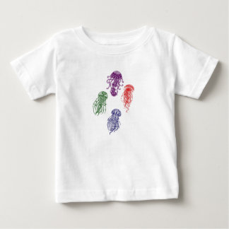 colourful mandala jellyfish baby T-Shirt