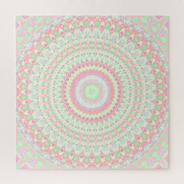 Colourful Mandala  Jigsaw Puzzle (Vertical)