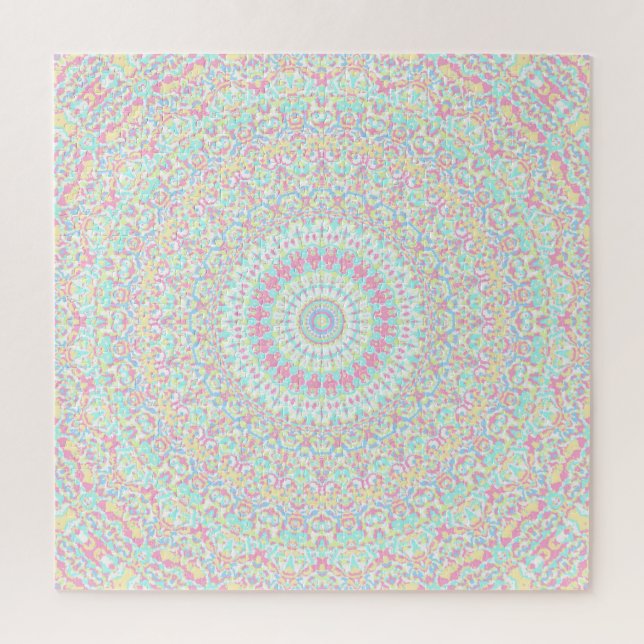 Colourful Mandala Jigsaw Puzzle (Vertical)