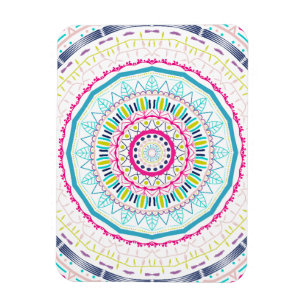 colourful mandala magnet