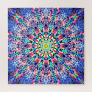 Colourful Mandala Relaxing Jigsaw Puzzle