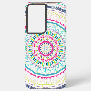 colourful mandala samsung galaxy case