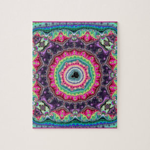 Colourful Mandelbrot Jigsaw Puzzle