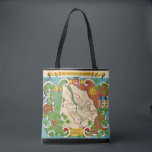 Colourful Map of Bordeaux France Shoulder Bag<br><div class="desc">A vintage,  colourfully illustrated image featuring the Bordeaux region wines of France repurposed on a fantastic shoulder bag.</div>