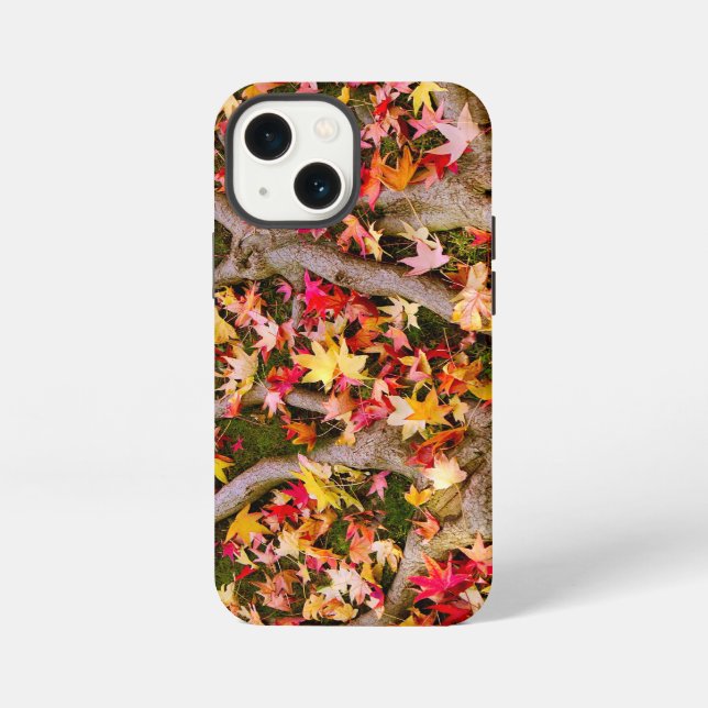 Colourful Maple Leaf iPhone Case (Back)