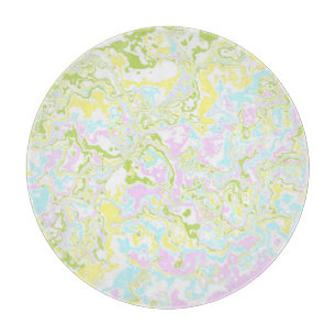 Colourful Marble 3 Cutting Board