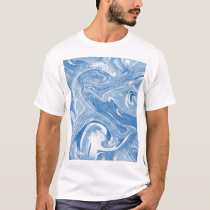Colourful Marble Art Pattern. T-Shirt