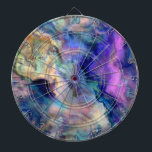 colourful marble dartboard<br><div class="desc">colourful marble</div>