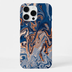 Colourful marble - papaer marbling style iPhone 16 pro max case