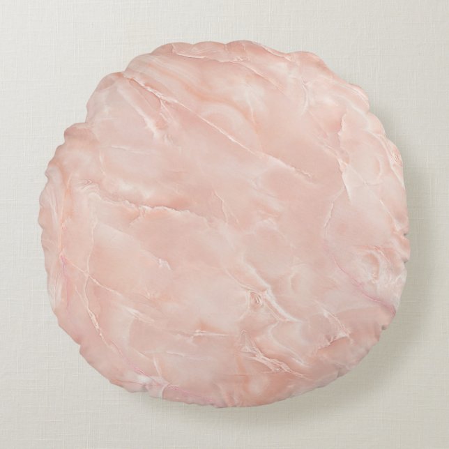 colourful marble texture and backgroundabstract, a round cushion (Front)