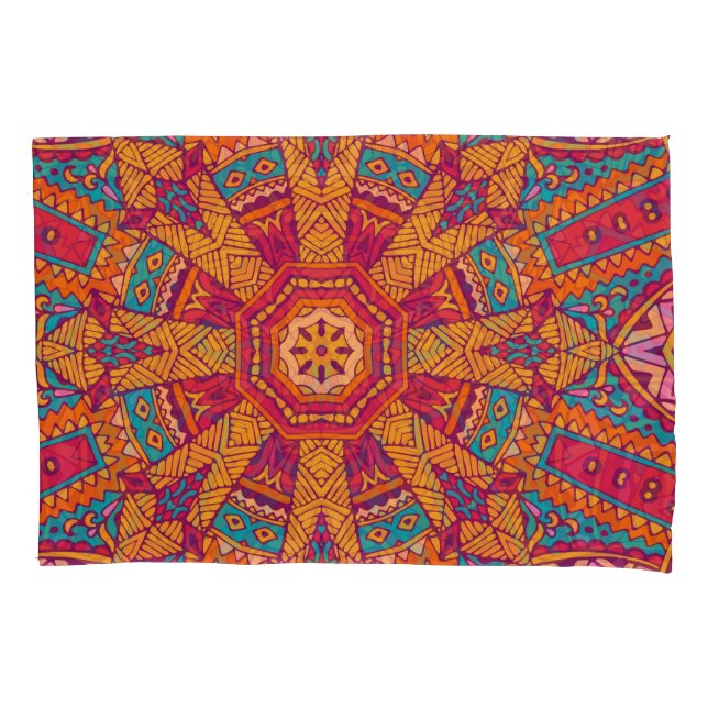 Colourful marble texture, high-resolution interior pillowcase (Front)