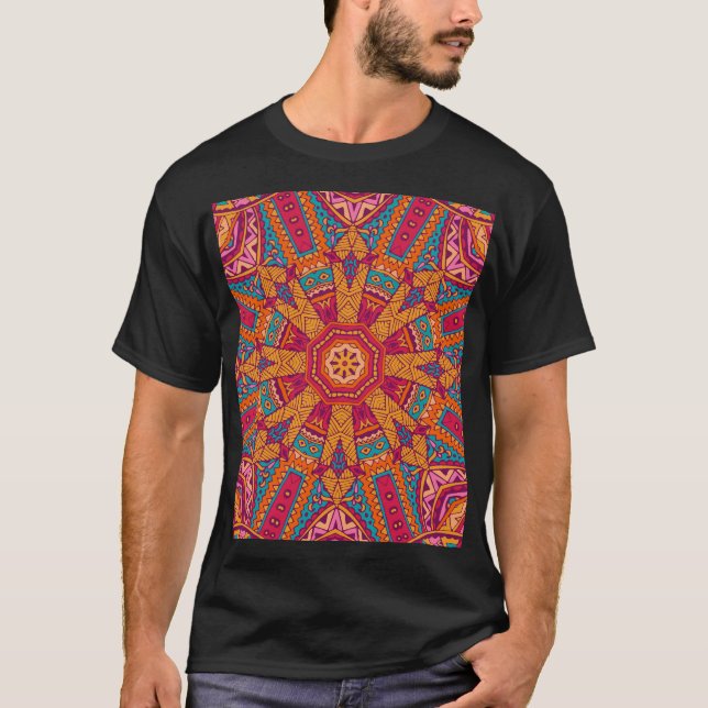 Colourful marble texture, high-resolution interior T-Shirt (Front)