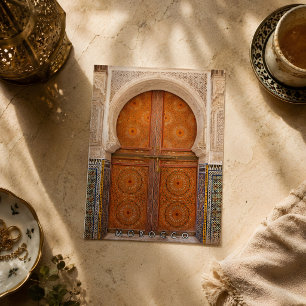Colourful Marrakech Moroccan Architecture Postcard
