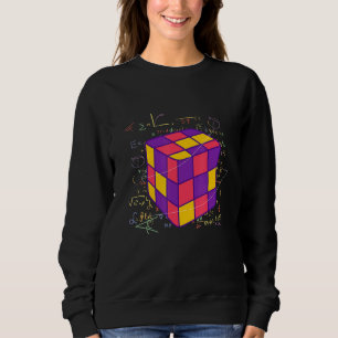 Colourful Math Cubes Manipulatives Development Ear Sweatshirt