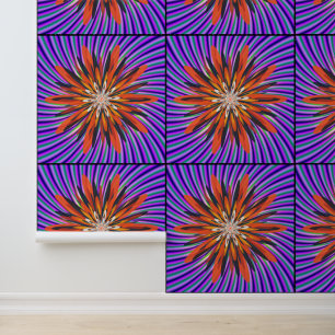 Colourful Mathematical Mandala Art design Wallpaper