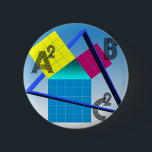 Colourful Mathematics 6 Cm Round Badge<br><div class="desc">Colourful Mathematics button.  VIRGINIA5050* - Creative and unusual gifts for all occasions at www.zazzle.com/virginia5050* INTERNATIONAL GIFTS at zazzle.com/InternationalGifts,  Florida Gift Store at zazzle.com/FloridaGiftStore*,  RETIREMENT GIFT STORE at zazzle.com/RetirementGiftStore,  I LOVE GIFT STORE at zazzle.com/ILoveGiftStore,  and BIRTHDAY GIFT STORE at zazzle.com/BirthdayGiftStore*</div>