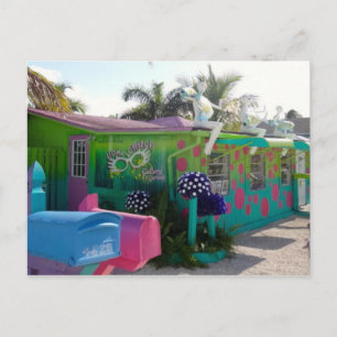 Colourful Matlacha Pine Island Florida Postcard