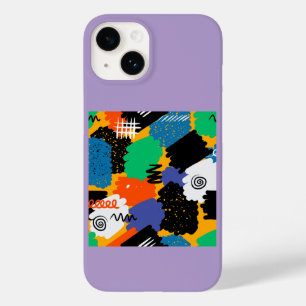 Colourful Maximalist Design Case-Mate iPhone 14 Case