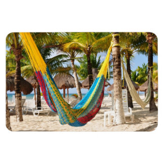 Colourful Mayan Hammock Cozumel Mexico Flex Magnet