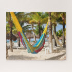 Colourful Mayan Hammock Cozumel Mexico Puzzle