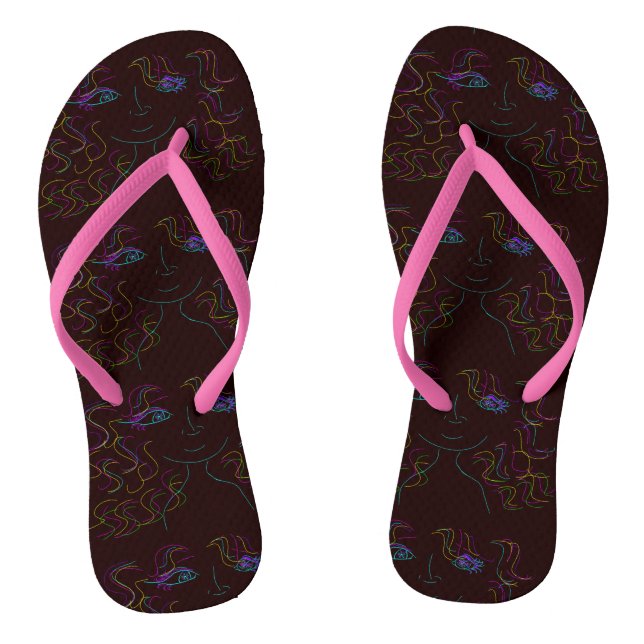 Colourful Me Flip Flops (Footbed)