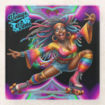 Colourful-Me Hippie Chic Vintage Coaster