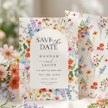 Colourful Meadow Wildflower Wedding