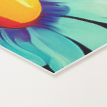 Colourful meadow yoga mat