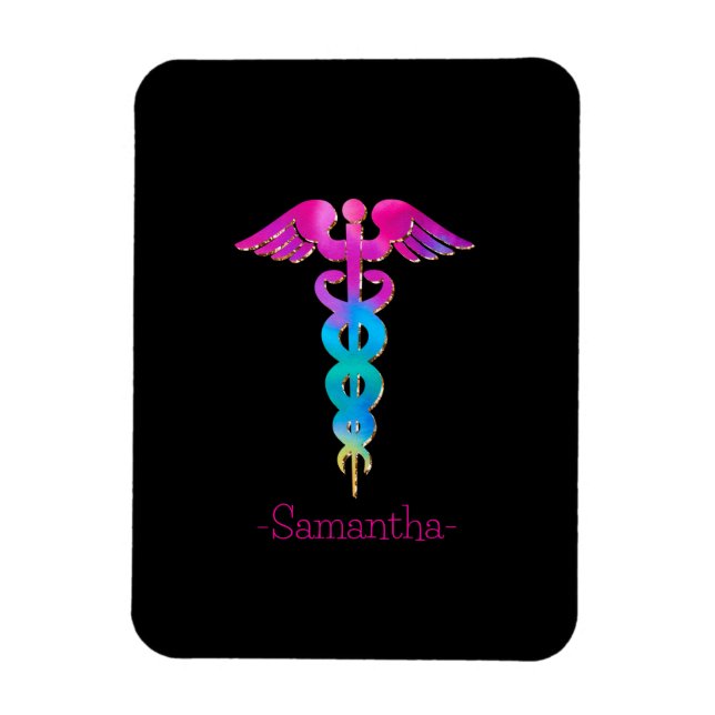 Colourful Medical Sign Magnet (Vertical)