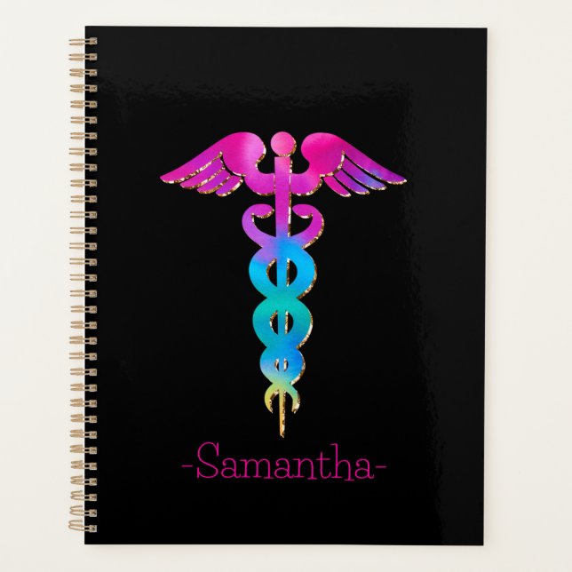 Colourful Medical Sign Planner (Front)