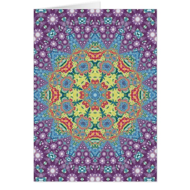 Colourful Meditation Mandala (Front)