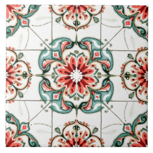 Colourful,Mediterranean ,mosaic, Tile