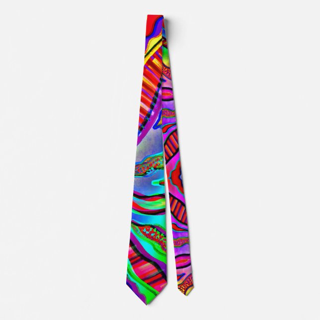 Colourful Men"s Neck Tie (Front)