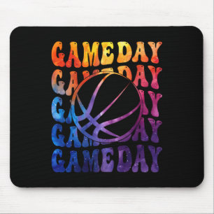 Colourful Men Women Kids Funny Team Sport Game Day Mouse Mat