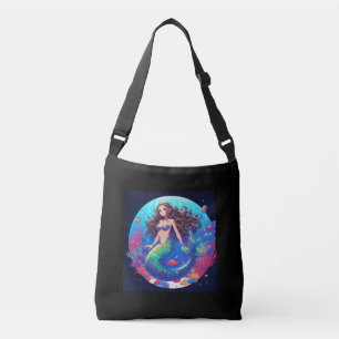 Colourful Mermaid Crossbody Bag