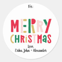 Colourful Merry Christmas