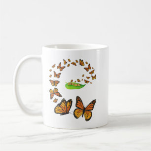 Colourful Metamorphosis - Butterfly Lover Butterfl Coffee Mug