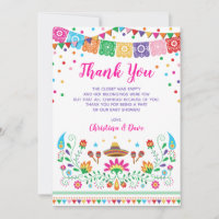 Colourful Mexican Fiesta Nacho Average Baby Shower