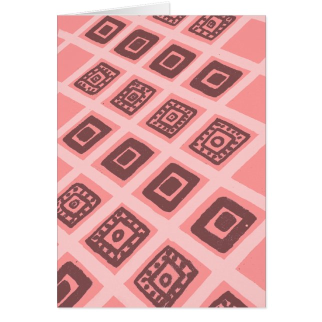 Colourful Mexican Geometric Pattern (Front)