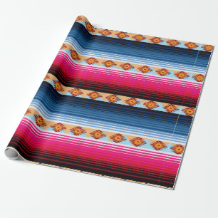 Colourful Mexican Rug Wrapping Paper
