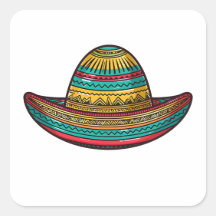 Colourful Mexican Sombrero Cinco De Mayo