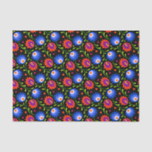 Colourful Mexican Style Floral Pattern Elegant Bol