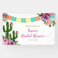 Colourful Mexican Taco bout Love Large Banner
